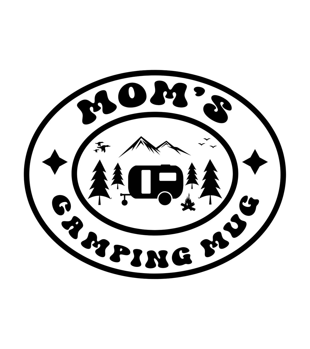 Camping Mug SVG Mom's Camping Mug SVG Mom's Mug Etsy