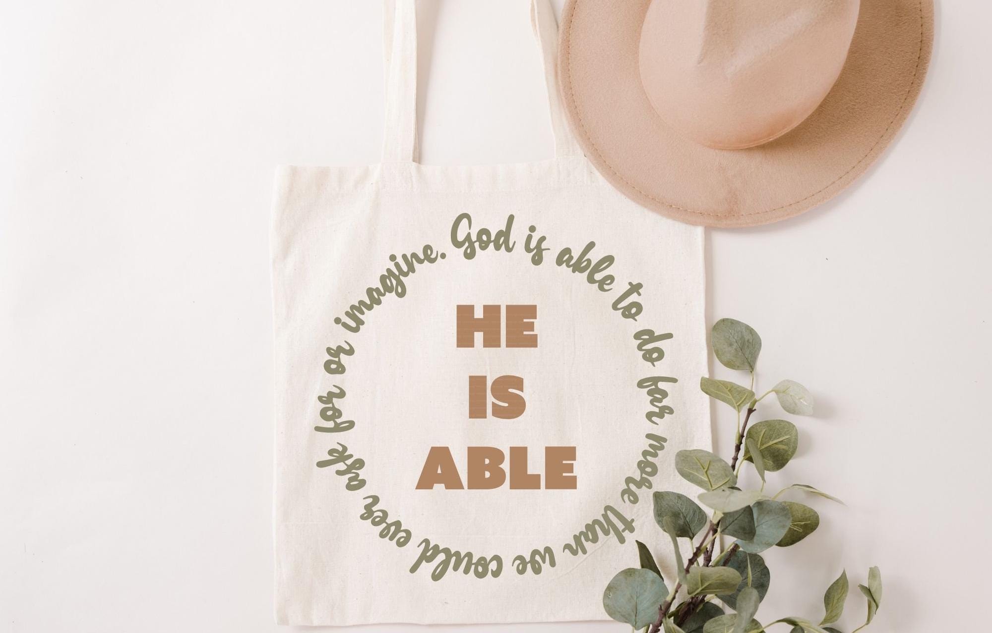 God Is Able Tote Bag God Is Able Tote Bag