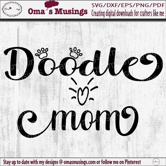 Goldendoodle SVG Doodle Mom SVG Goldendoodle Mom SVG Dog | Etsy