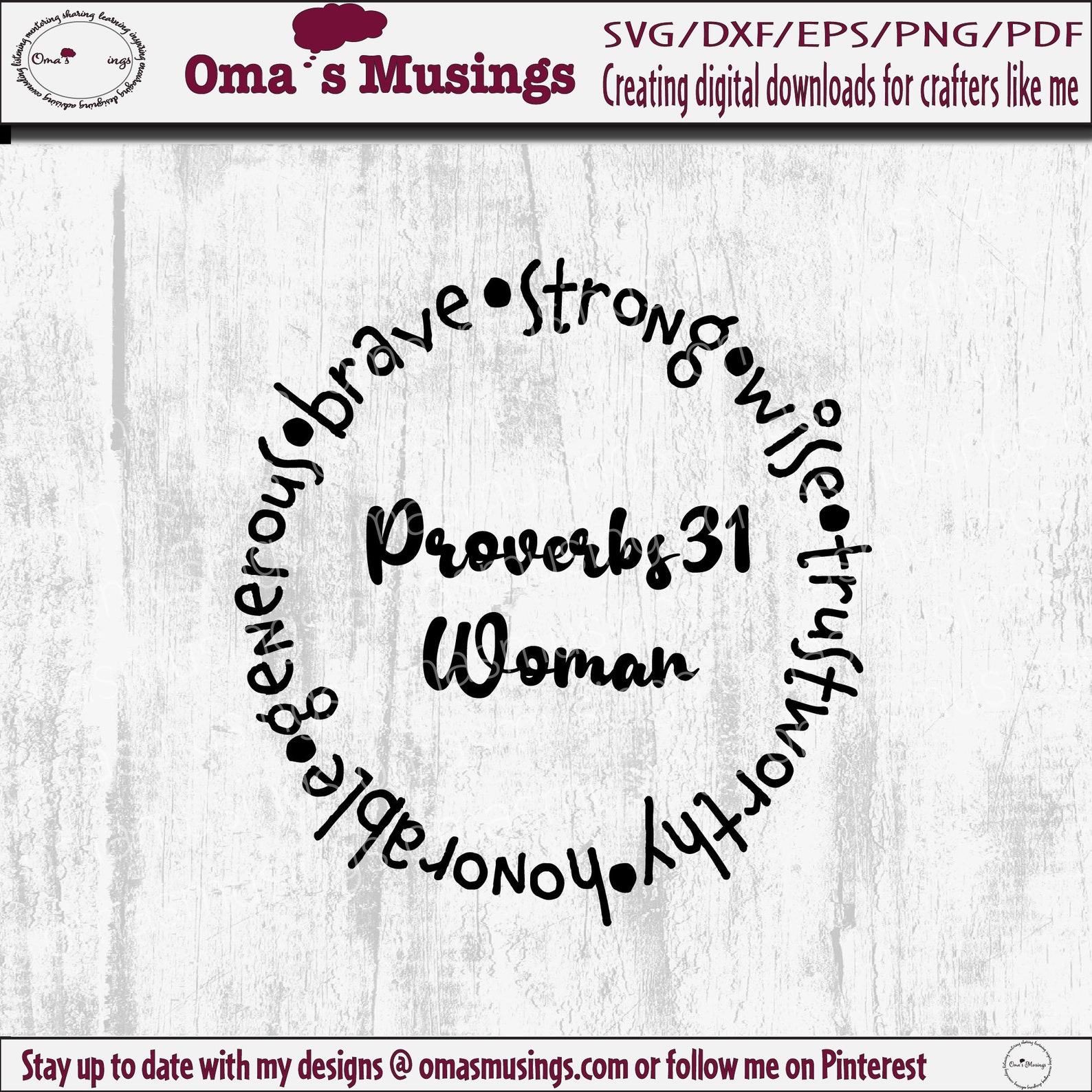 Proverbs 31 Woman Proverbs 31 Woman Proverbs 31 SVG | Etsy