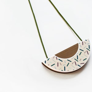 Sofia Statement Pendant - ConfettiLarka Jewellery - Mother&#39;s Day - Gift