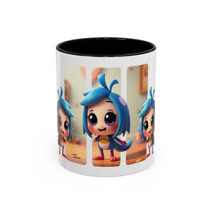 Colorful Cartoon Character Mug - Fun Decorative Coffee Cup for Kids and Adults - Perfect Gift for Any Occasion