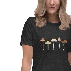 Magic Mushroom Women's T-Shirt Psilocybe Species image 1