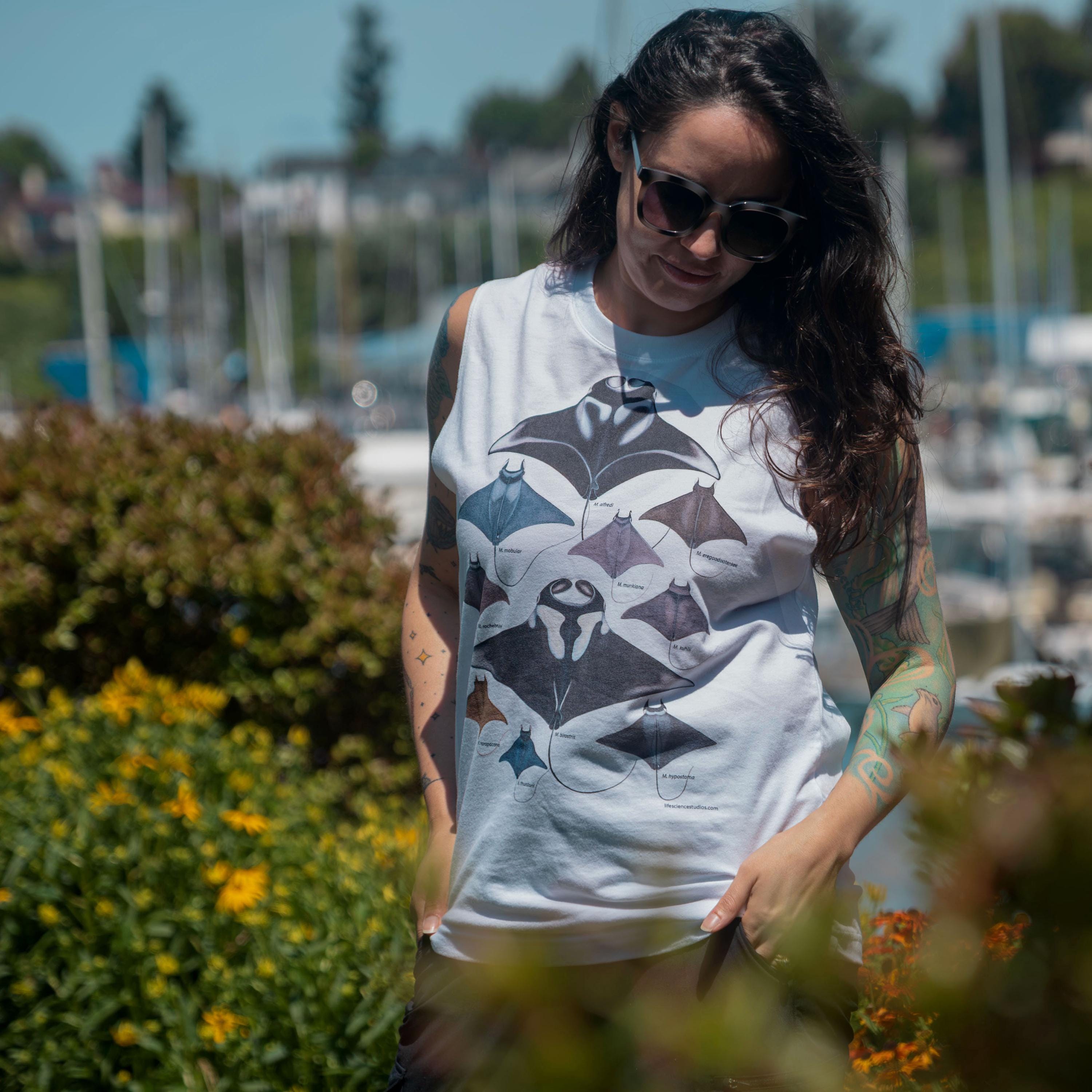 Manta and Devil Ray Tank Top - Etsy