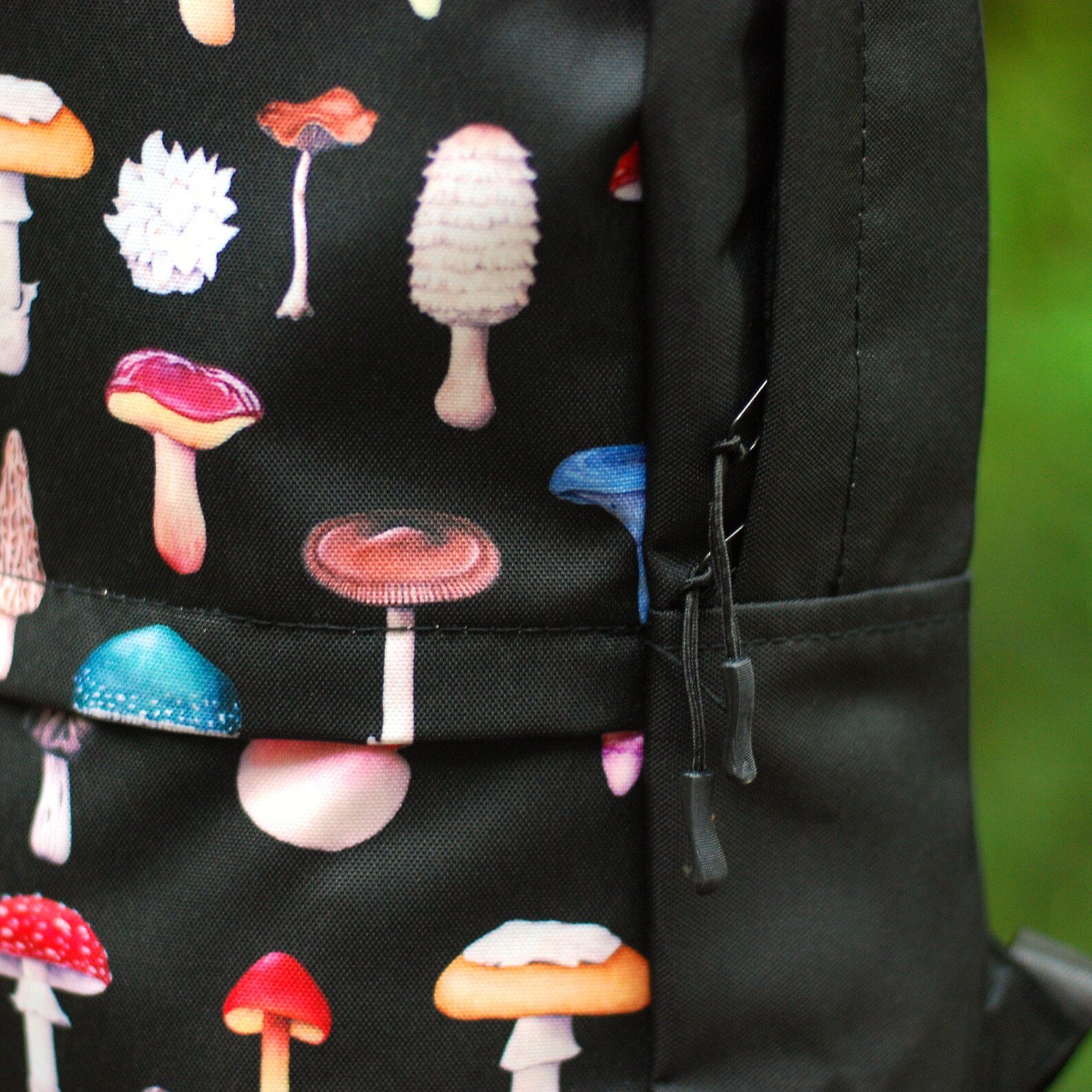 Mushroom Backpack Colorful Mushrooms Gift for Mushroom Etsy