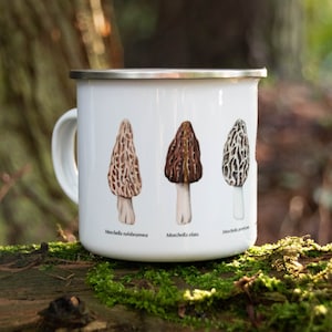Cottagecore Mushroom Camping Mug – Revival Ink