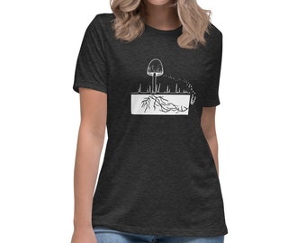 Women's Mushroom Life Cycle T-Shirt