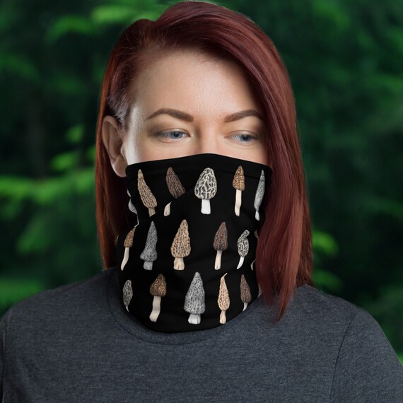 Morel Mushroom Gaiter Face Mask