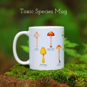 Mushroom Mugs Set of 3 image 5