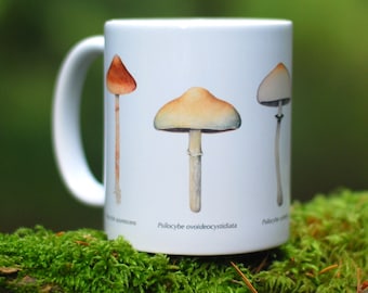 Magic Mushroom Mug - Psilocybe Species