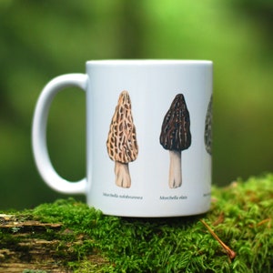 Morel Mushroom Mug image 1