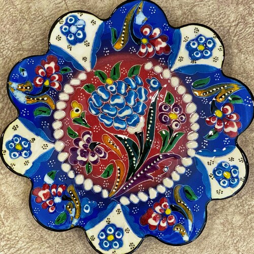 7'' Decorative Ceramic Trivet for Hot Dishes Ceramic Etsy