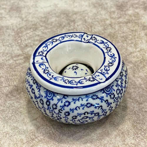 Large Handmade Ceramic Ashtray Etsy