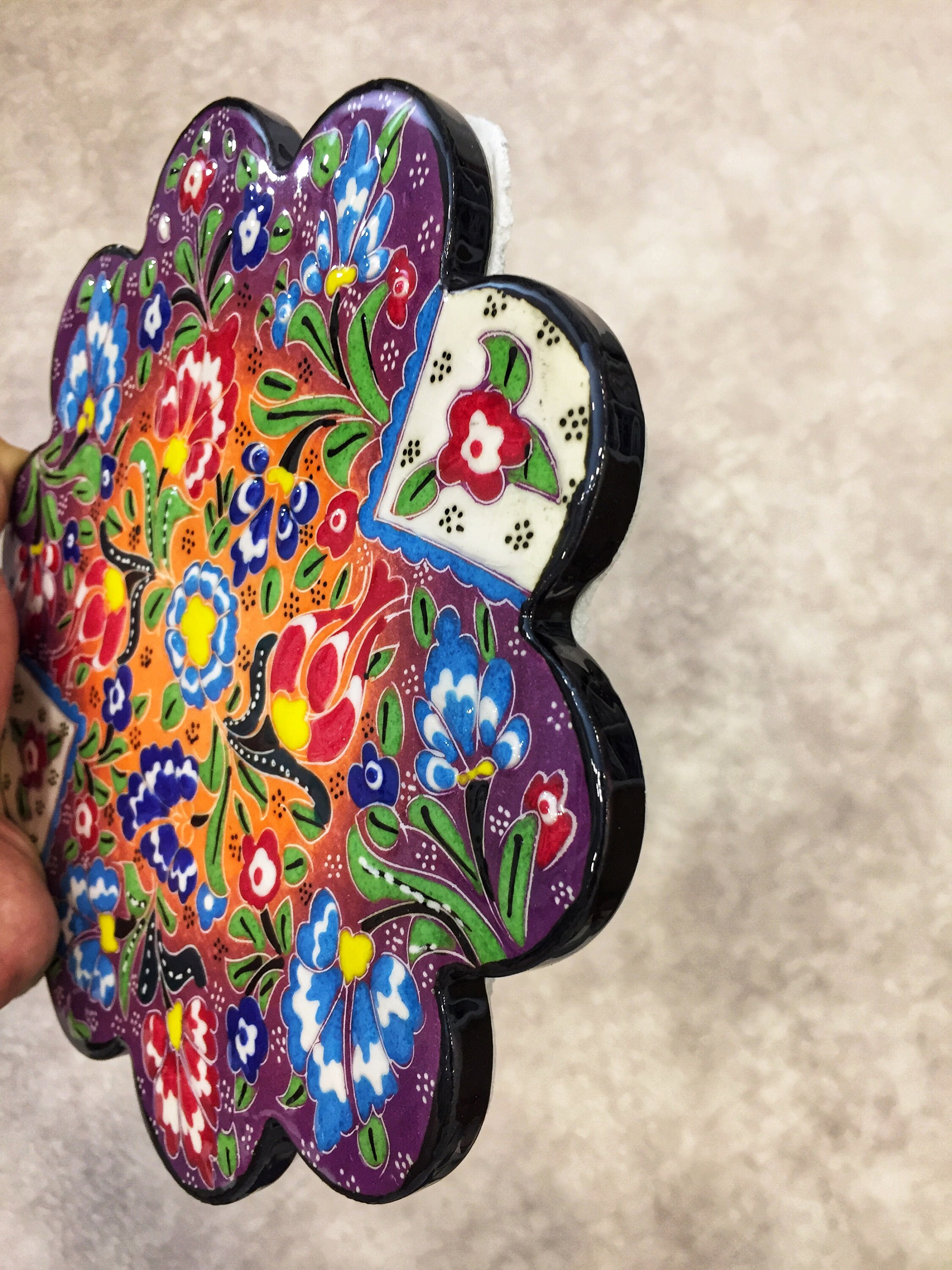 Decorative Ceramic Kitchen Trivet 7 Ceramic Trivet Etsy