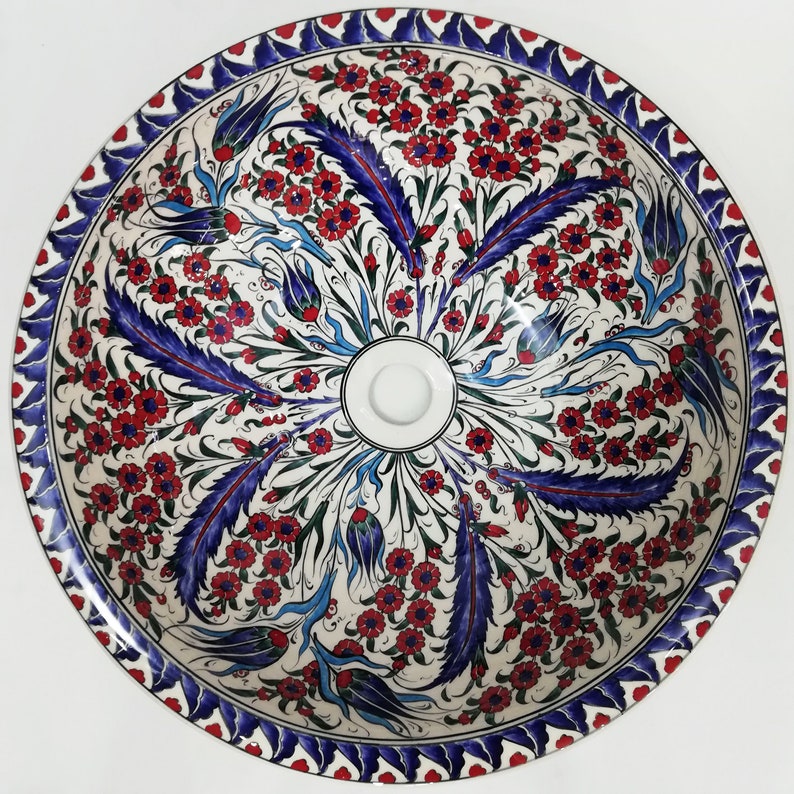 10'' 18'' Turkish Ceramic Bathroom Vanity Etsy