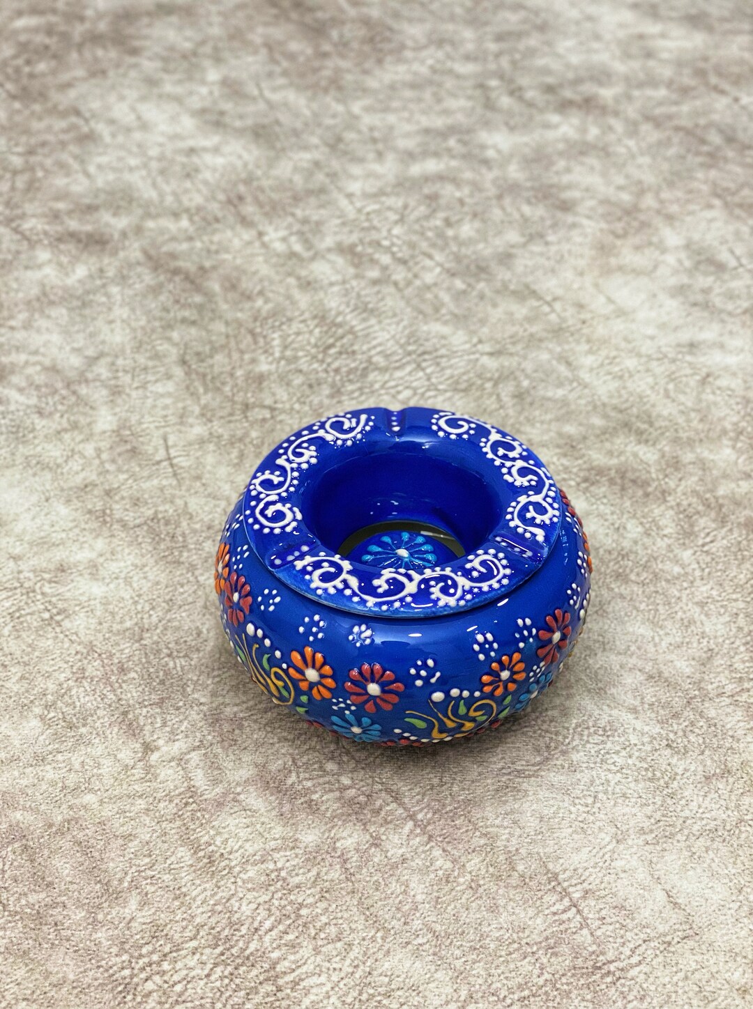 Large Handmade Ceramic Ashtray Etsy