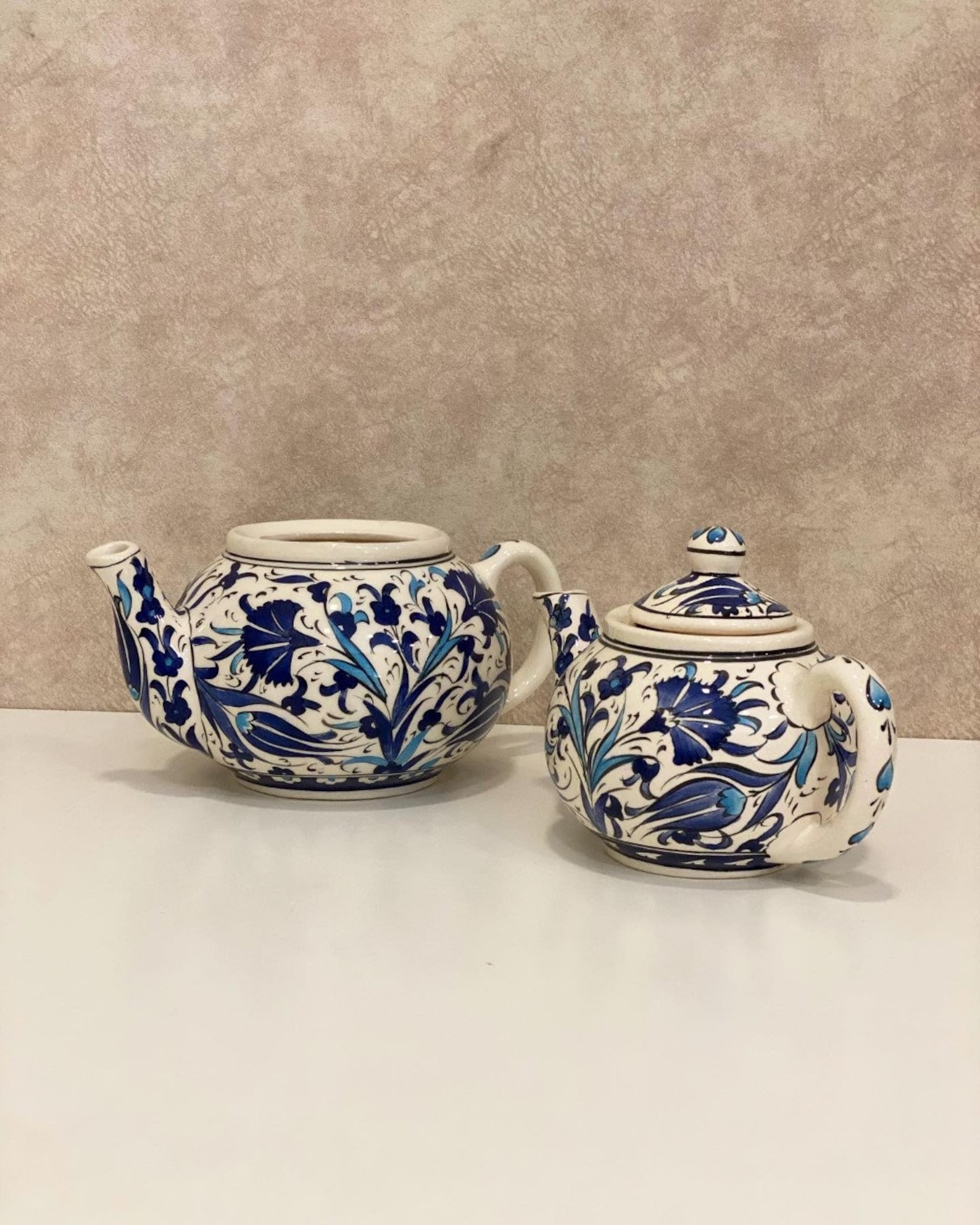 Turkish Ceramic Tea Pot Ceramic Tea Pot Turkish Ceramic Tea Etsy