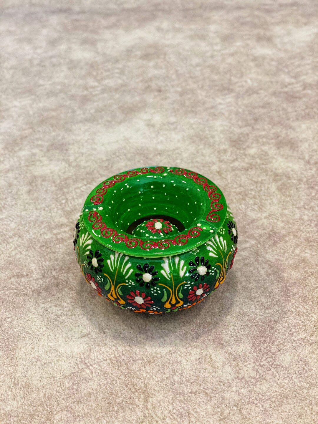 Large Handmade Ceramic Ashtray Etsy