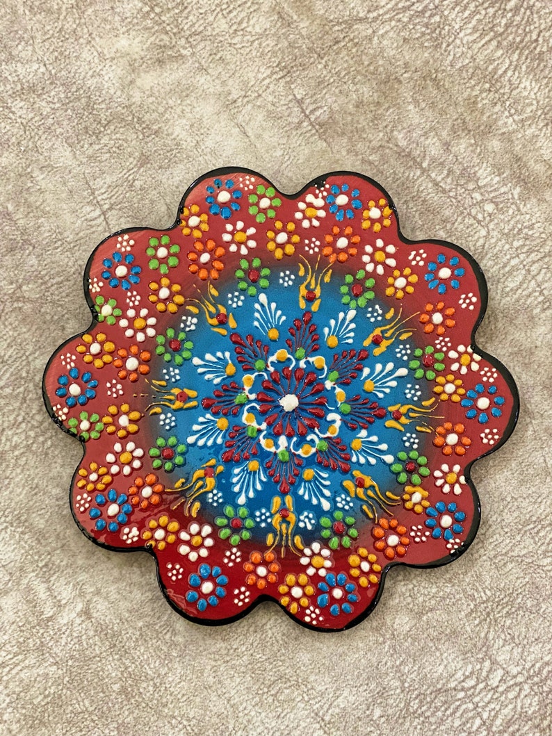 Decorative Ceramic Kitchen Trivet 7 Ceramic Trivet Etsy