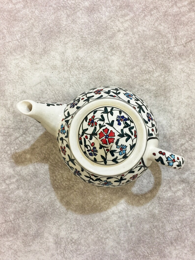 Turkish Ceramic Tea Pot Ceramic Tea Pot Turkish Ceramic Tea Etsy