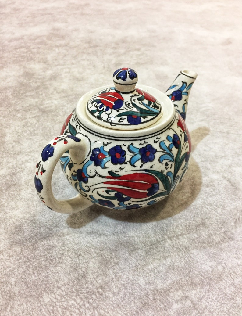 Turkish Ceramic Tea Pot Ceramic Tea Pot Turkish Ceramic Tea Etsy