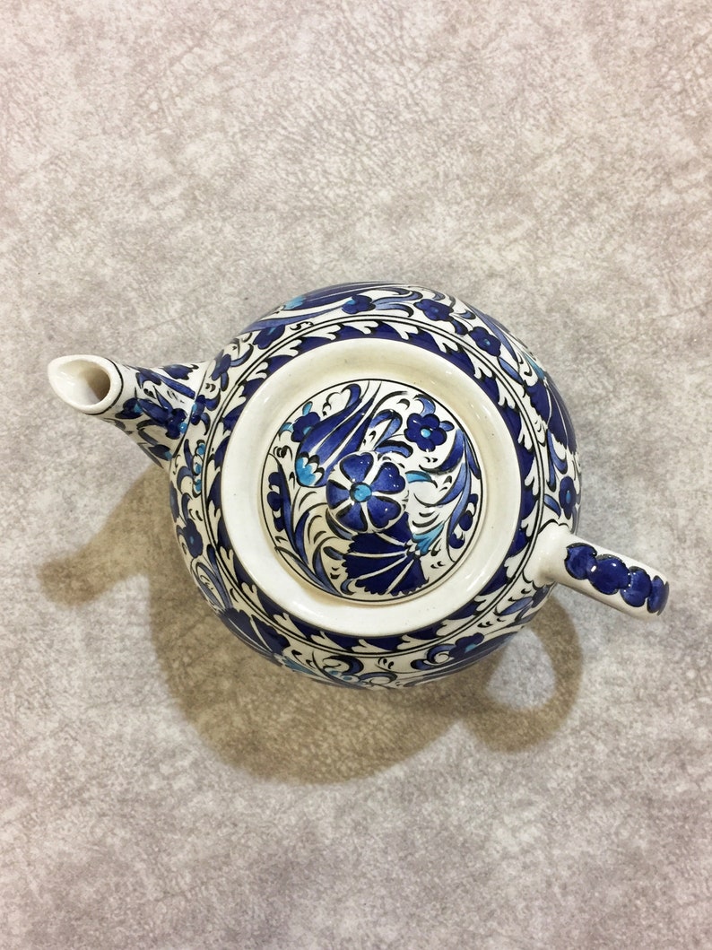 Turkish Ceramic Tea Pot Ceramic Tea Pot Turkish Ceramic Tea Etsy