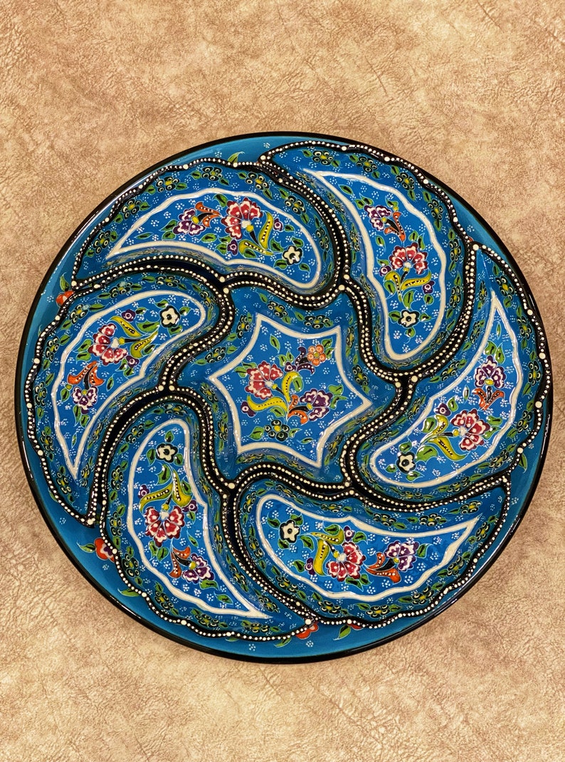 Turkish Ceramic Bowl Set Ceramic Breakfast Set Decorative Etsy