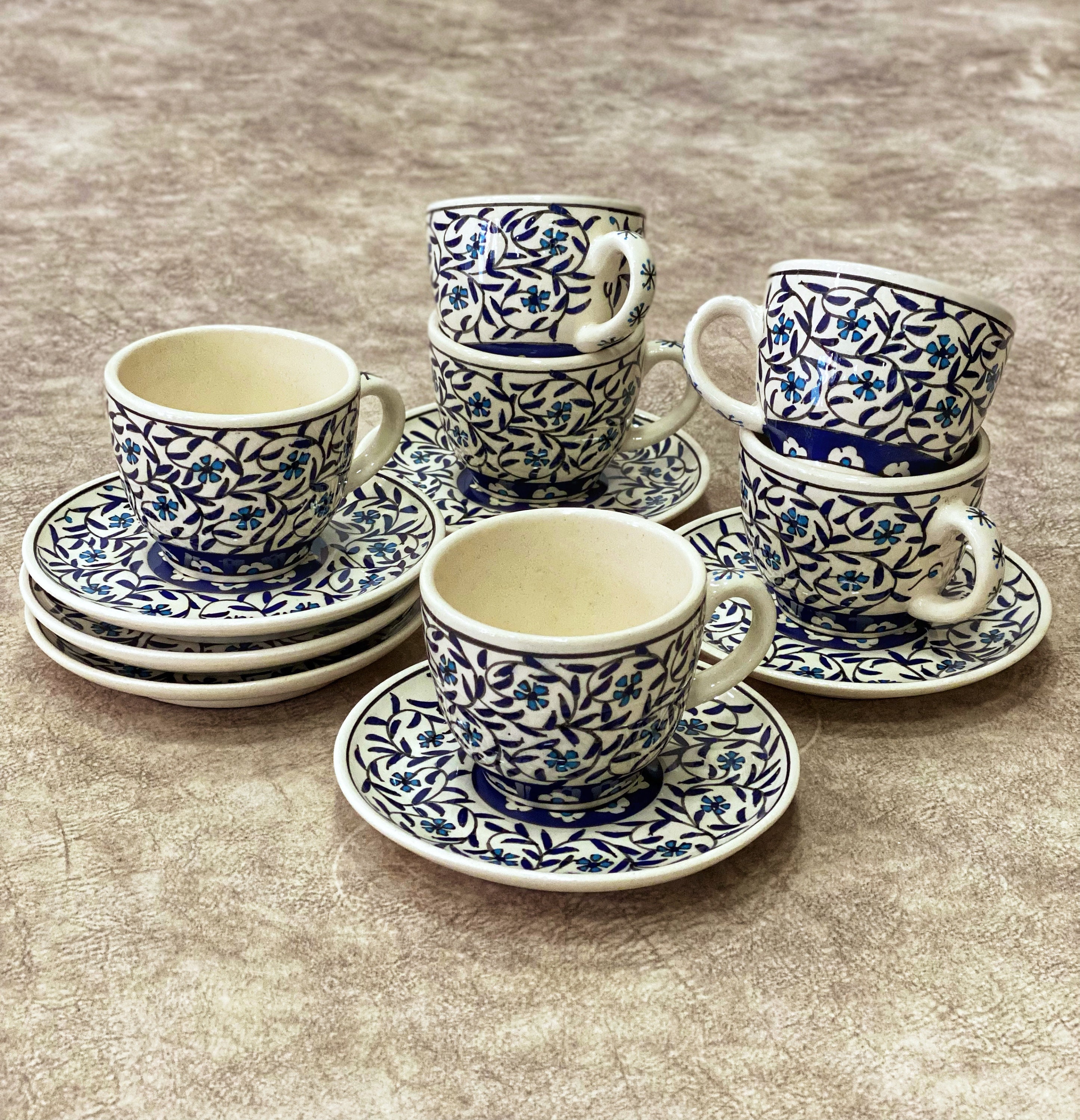 Ribbon, Small Espresso Cups and Saucers, Set of 6 Demitasse Cups, Turkish  Coffee Cups, Espresso Set,…See more Ribbon, Small Espresso Cups and  Saucers