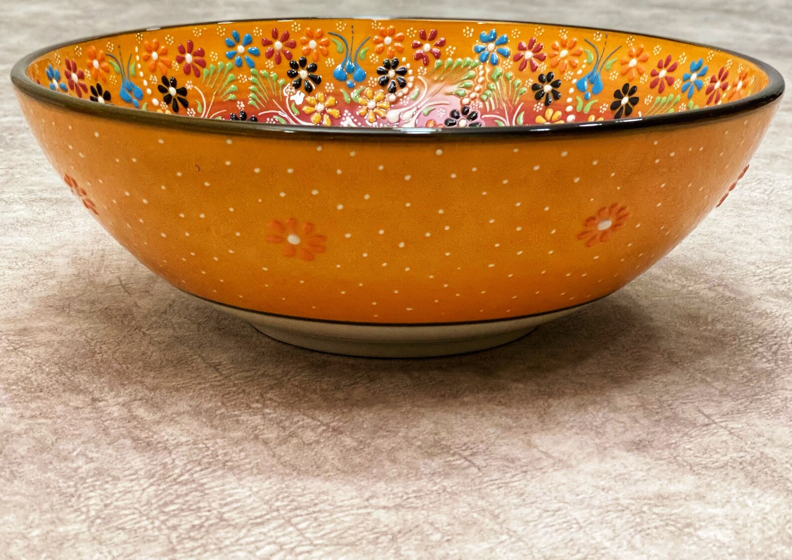 12'' Large Ceramic Salad Bowl Large Ceramic Bowl Etsy