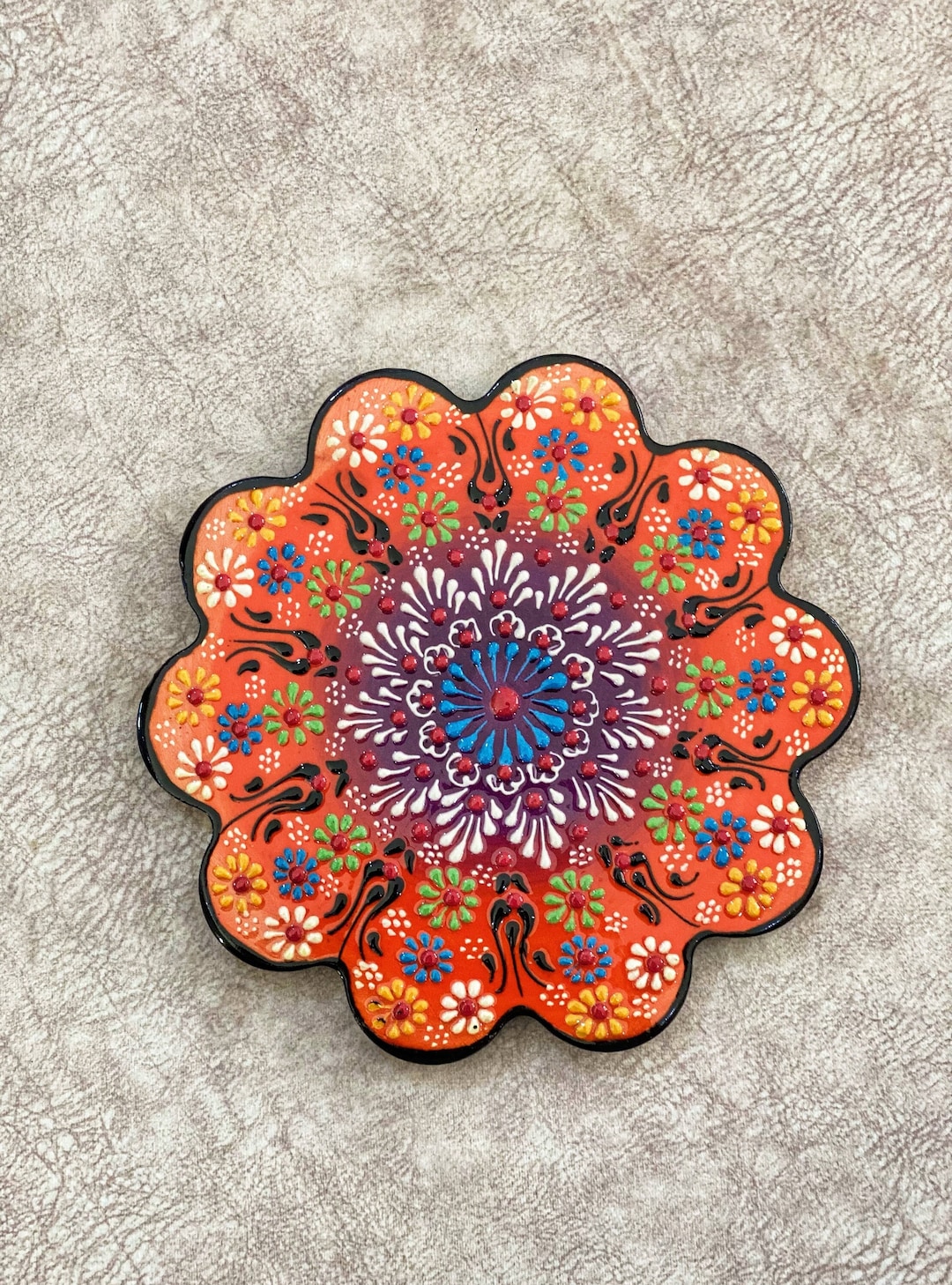 Decorative Trivet Tile Trivet 7 Ceramic Trivet Etsy