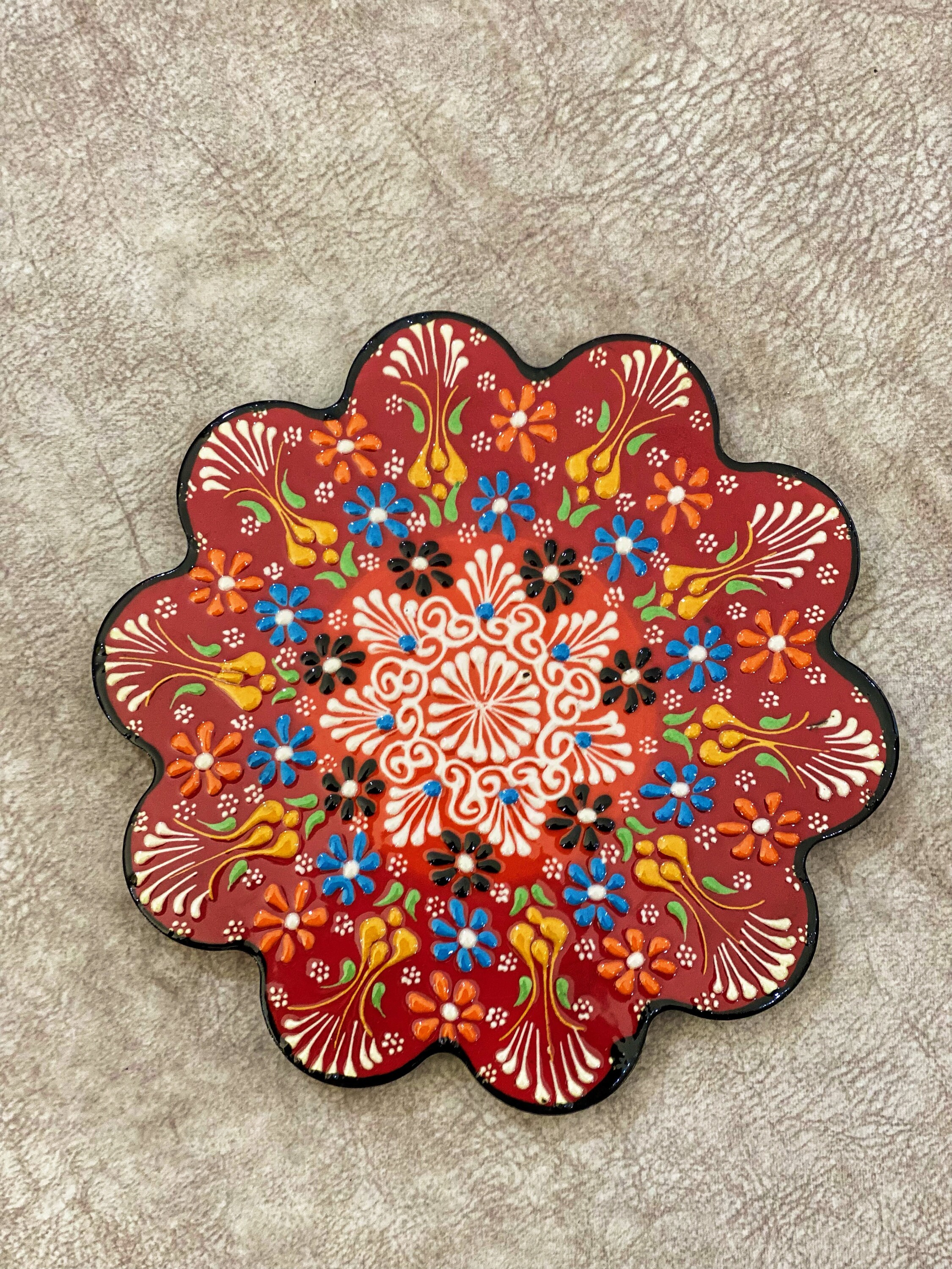 Decorative Trivet Tile Trivet 7 Ceramic Trivet Etsy