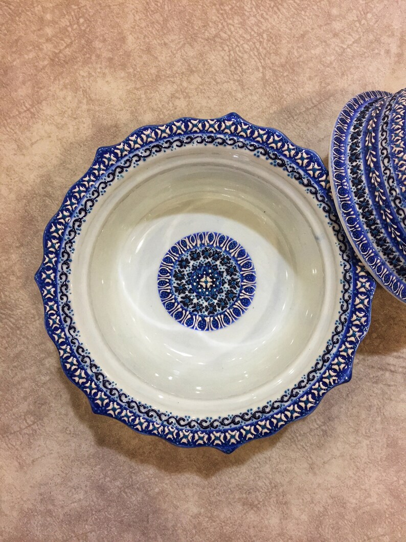 20 Cm Turkish Sugar Bowl With Lid Turkish Ceramic Bowl Sugar Etsy