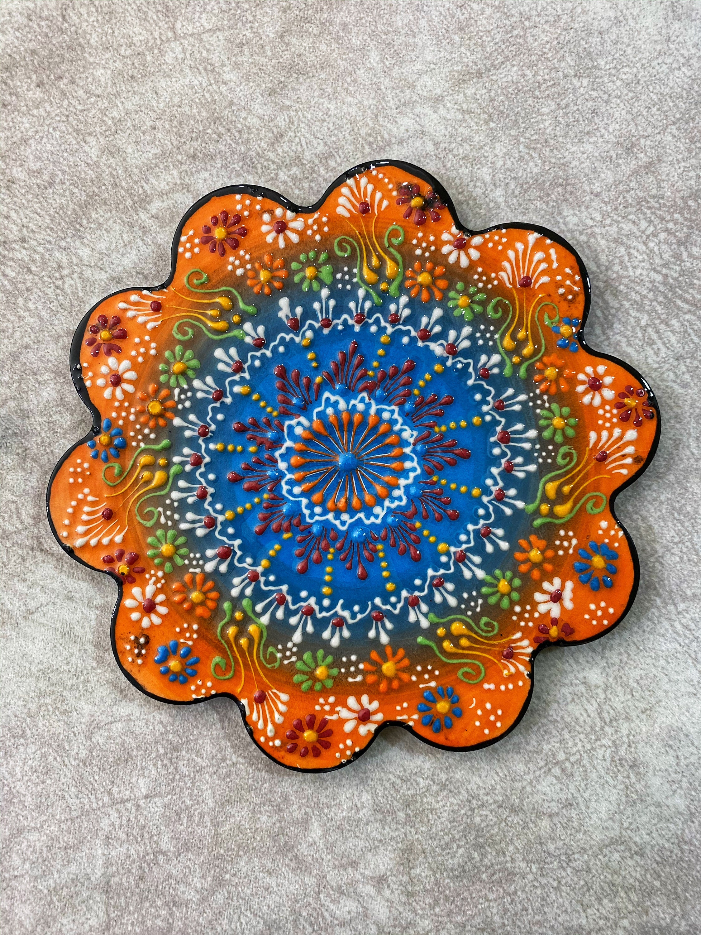 Decorative Trivet Tile Trivet 7 Ceramic Trivet Etsy