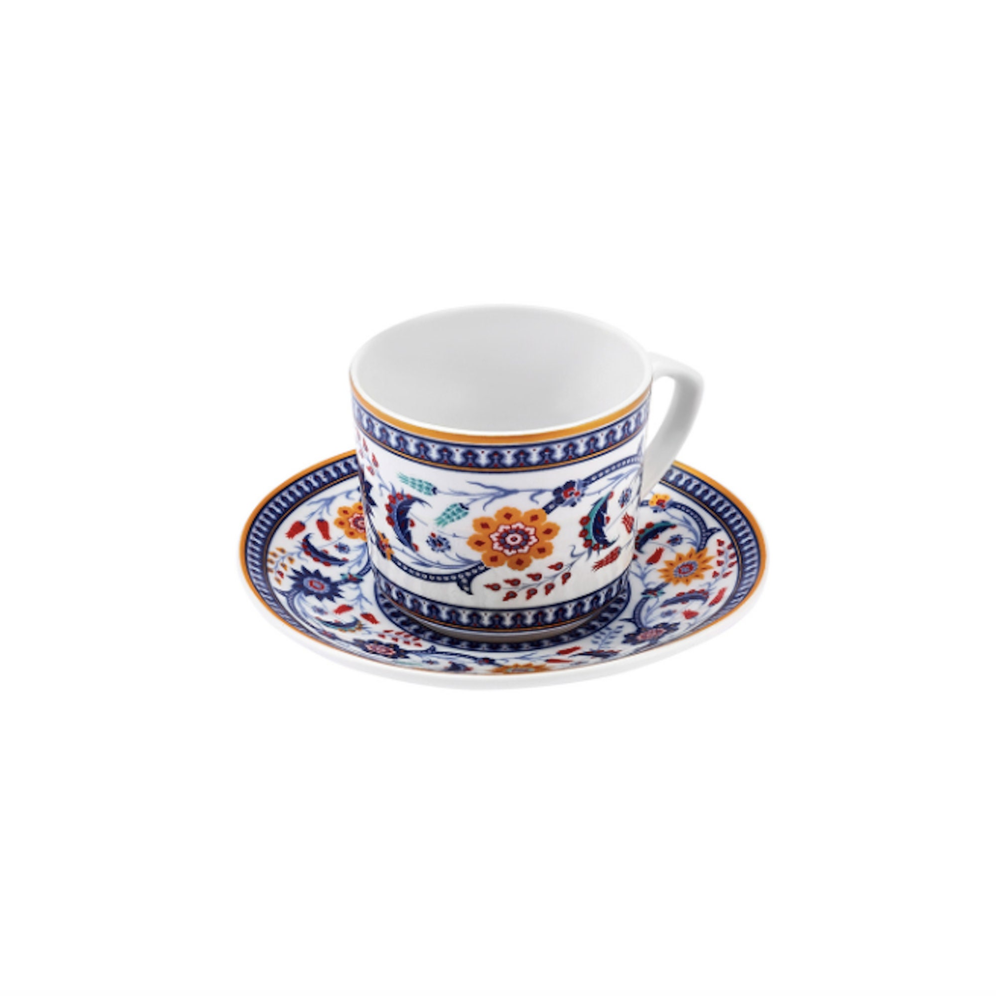 LUKA Porcelain Espresso Cup with Saucer and Metal Stand, 6 Ounce Stackable  Ceramic Demitasse Espress…See more LUKA Porcelain Espresso Cup with Saucer