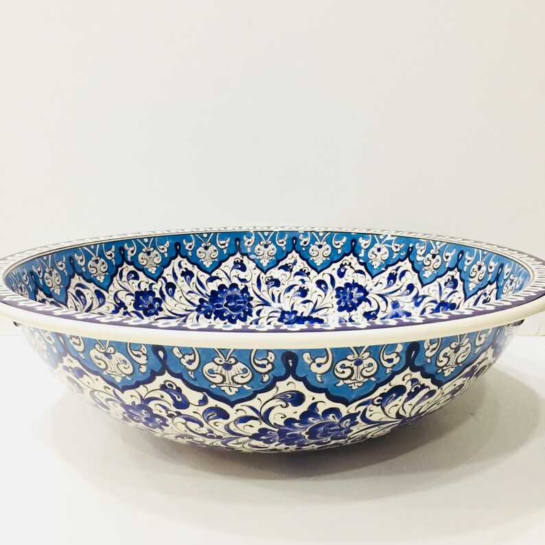 10'' 18'' Turkish Ceramic Bathroom Vanity Etsy