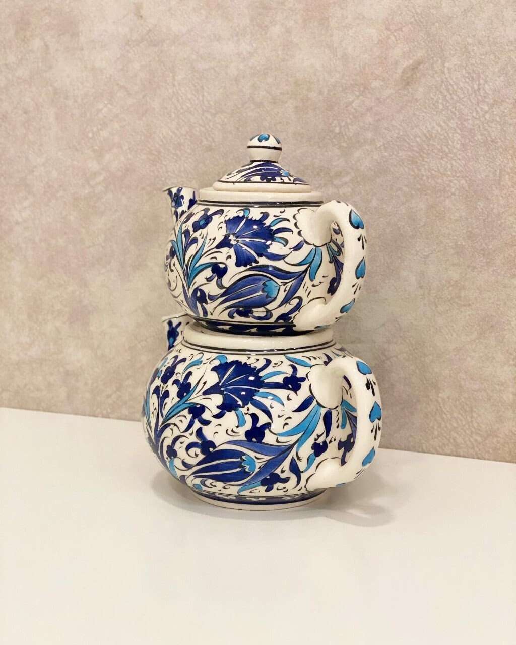 Turkish Ceramic Tea Pot Ceramic Tea Pot Turkish Ceramic Tea Etsy