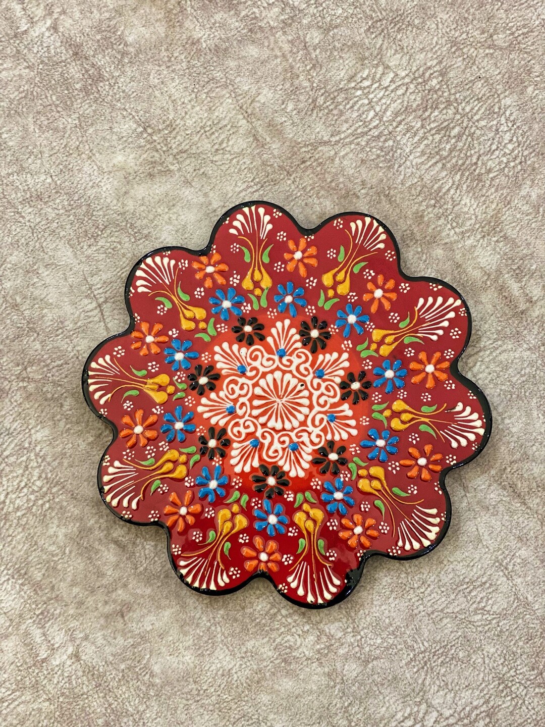 Decorative Trivet, Tile Trivet 7, Ceramic Trivet, Ceramic Coaster, Pot