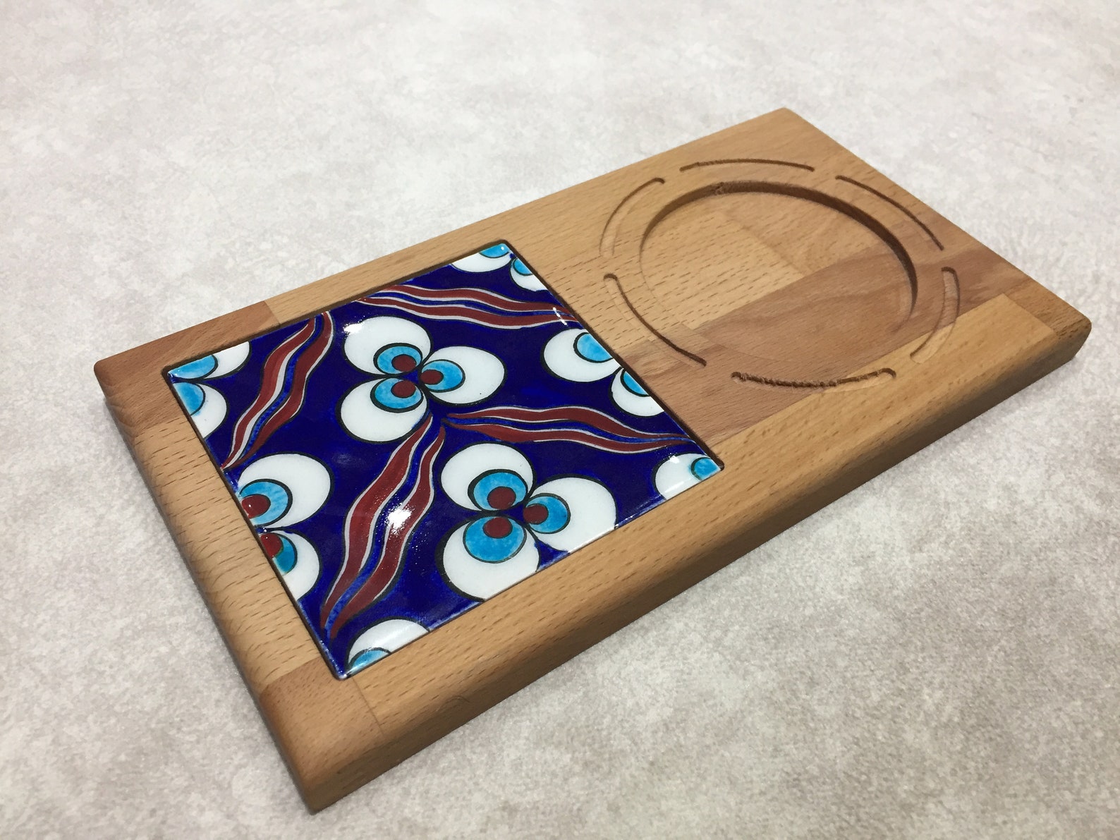 Mandala TrayKitchen Coffee DecorWood Tray For Coffee Table | Etsy