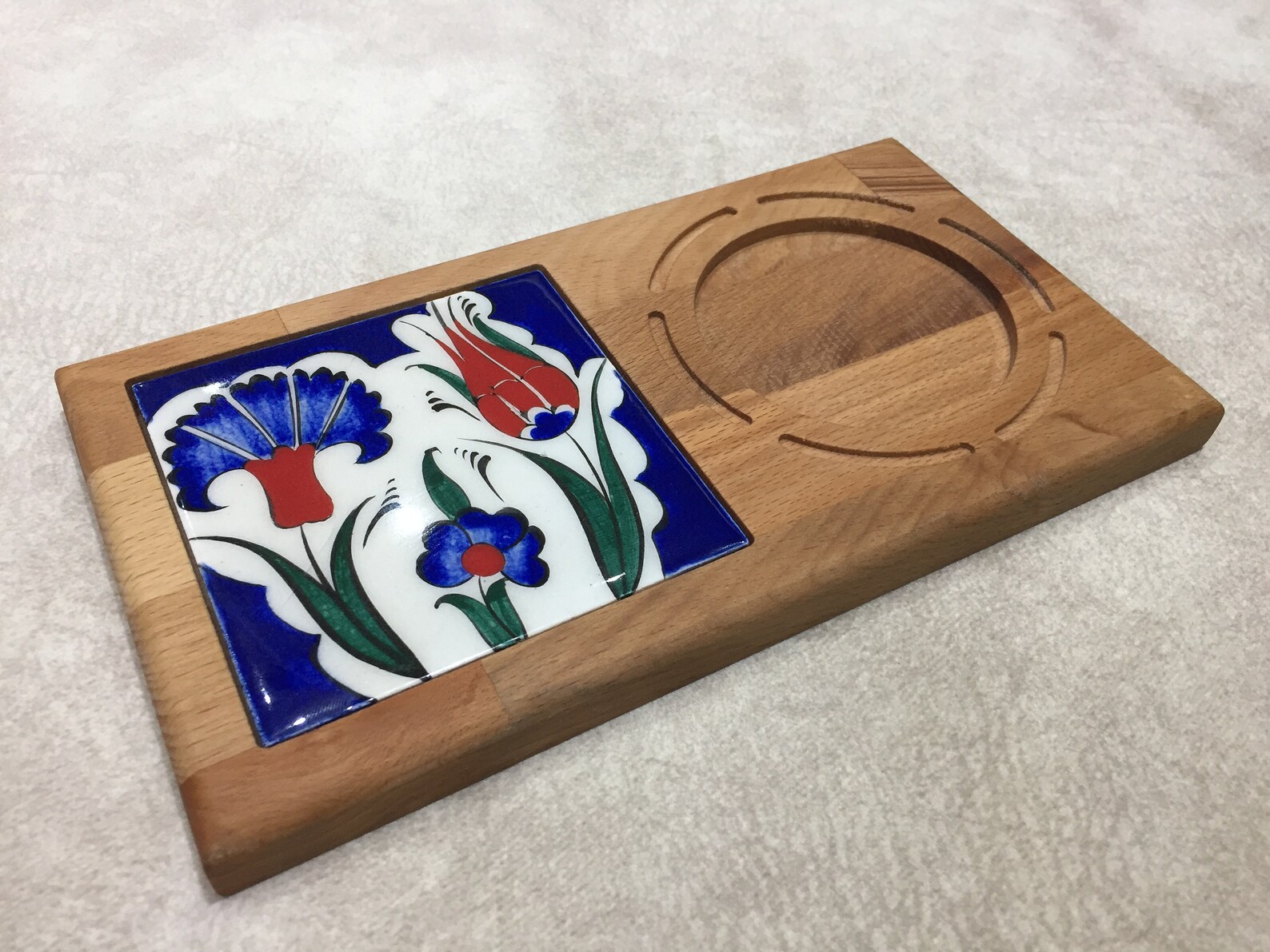 Mandala TrayKitchen Coffee DecorWood Tray For Coffee Table | Etsy