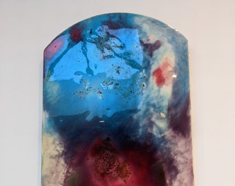 Epoxy resin wall art