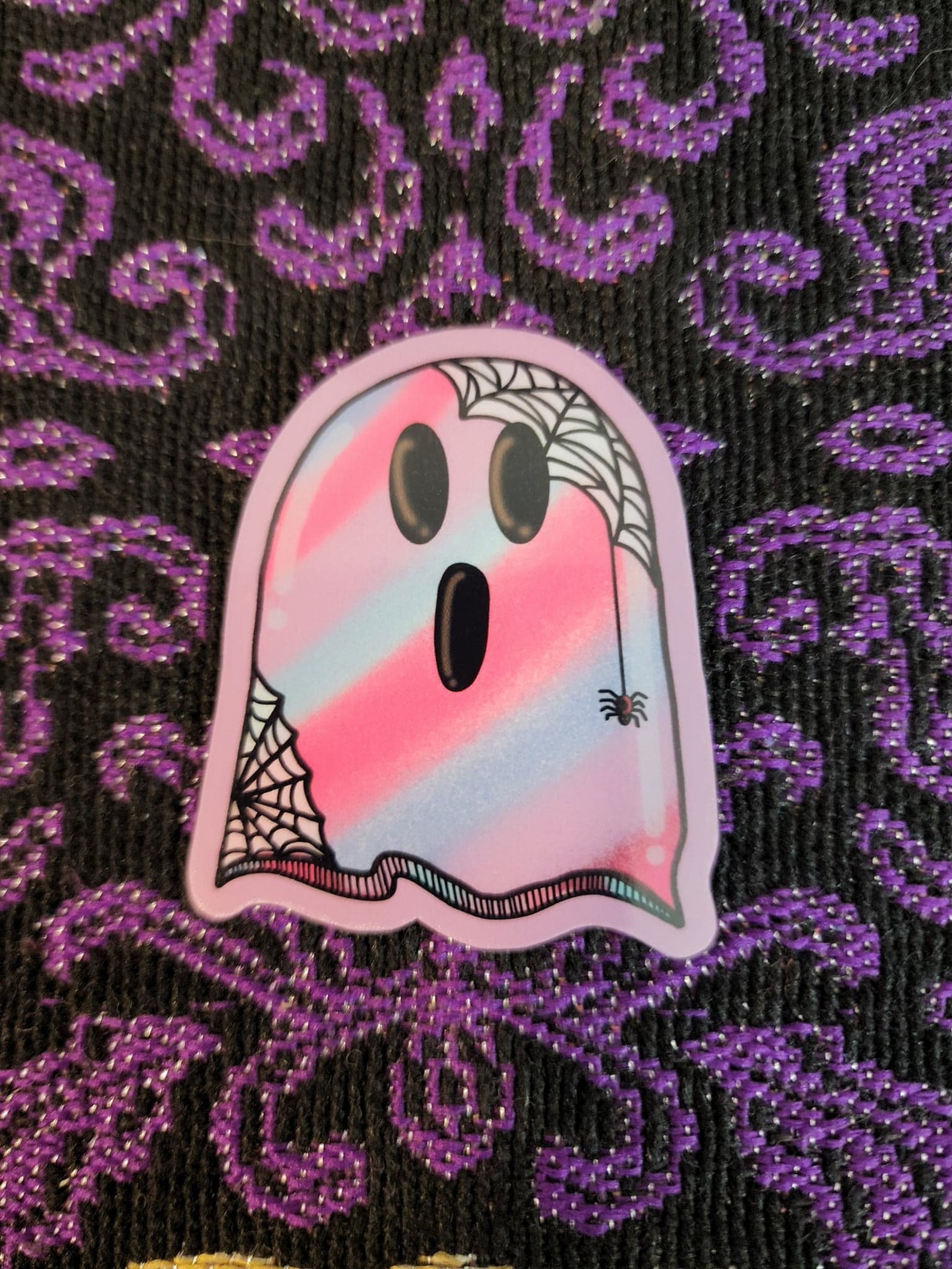 Pastel Ghost Sticker Cute Ghost Pastel Aesthetic Spooky Etsy