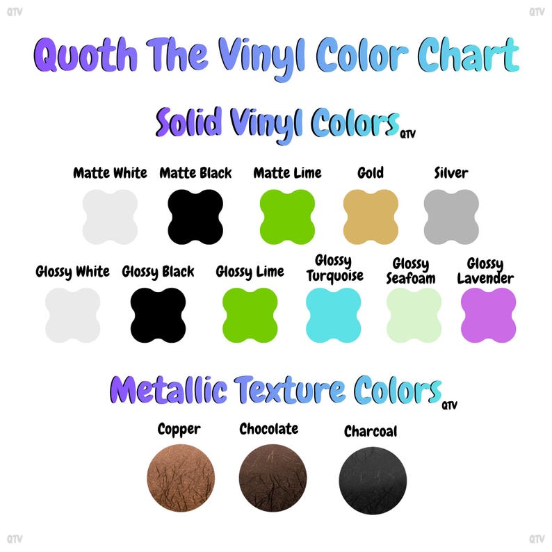 Vinyl Sample Sheet, Vinyl Dots, Holographic Colors Samples, Color ...