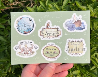 TMA Business Logos — Sticker Sheet