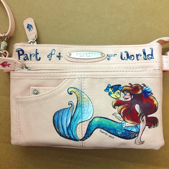 little mermaid flounder purse