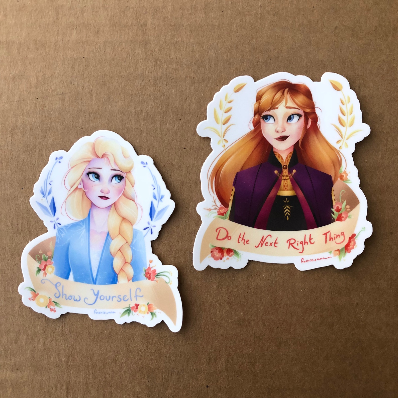 Frozen 2 Disney Elsa Vinyl Sticker Etsy