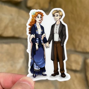 Jack and Rose Titanic Vinyl Sticker