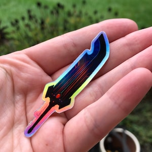 Trollhunters: Tales of Arcadia vinyl stickers; Eclipse Blade