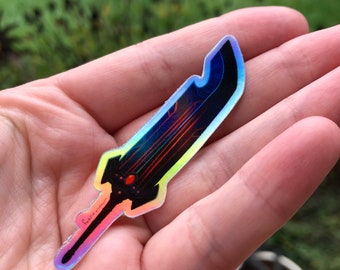 Trollhunters: Tales of Arcadia vinyl stickers; Eclipse Blade