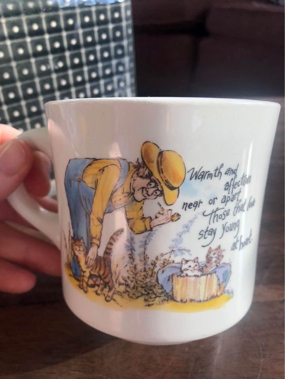 Vintage Warmth And Affection Mug Etsy Vintage Warmth And Affection Mug Etsy