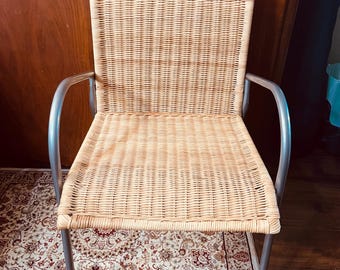 Vintage IKEA 1999 Cendy Rattan Armchair, New Open Box